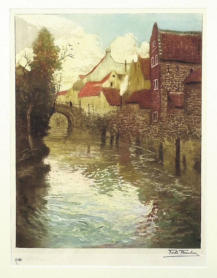 Spring by Fritz Thaulow