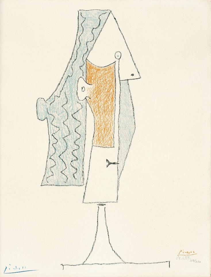 Woman"s Head by Pablo Picasso