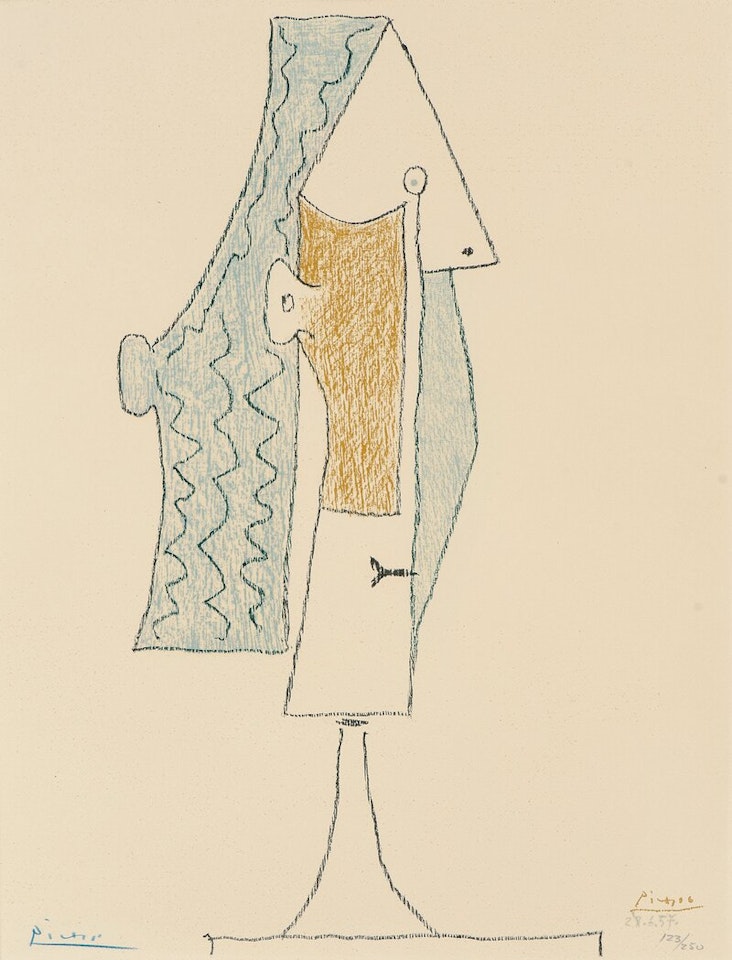 Woman"s Head by Pablo Picasso