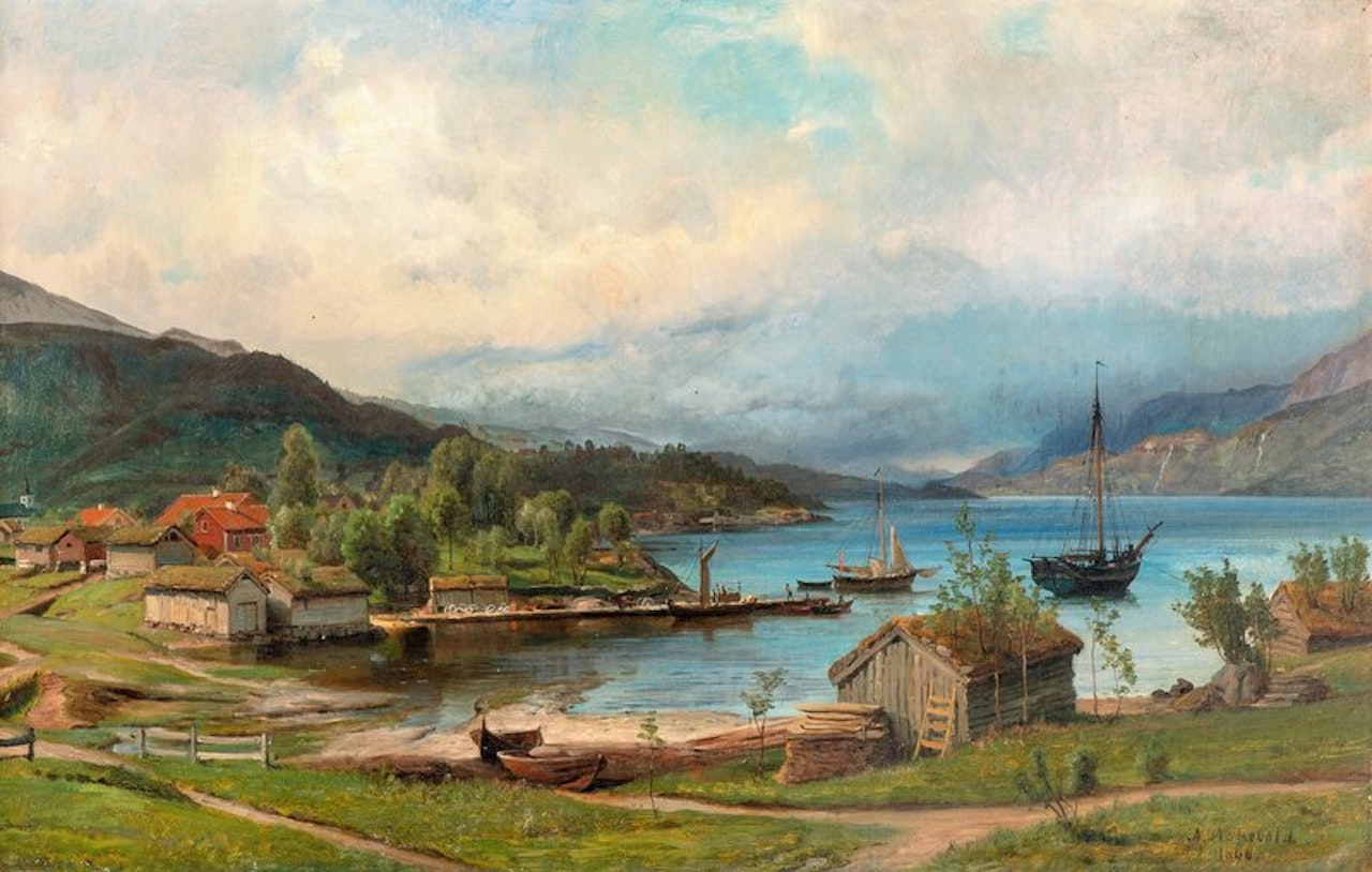 From Dale in Sunnfjord 1866 by Anders Monsen Askevold