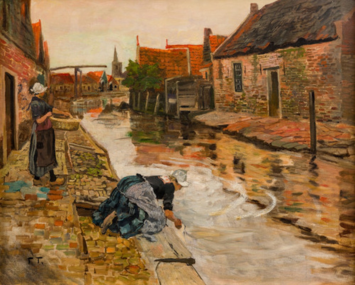 Volendam by Fritz Thaulow