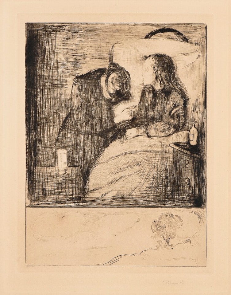 The Sick Child by Edvard Munch