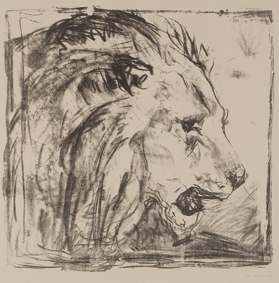 The Lion Tamer by Edvard Munch