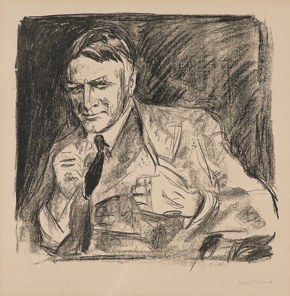 Architect Henrik Bull by Edvard Munch