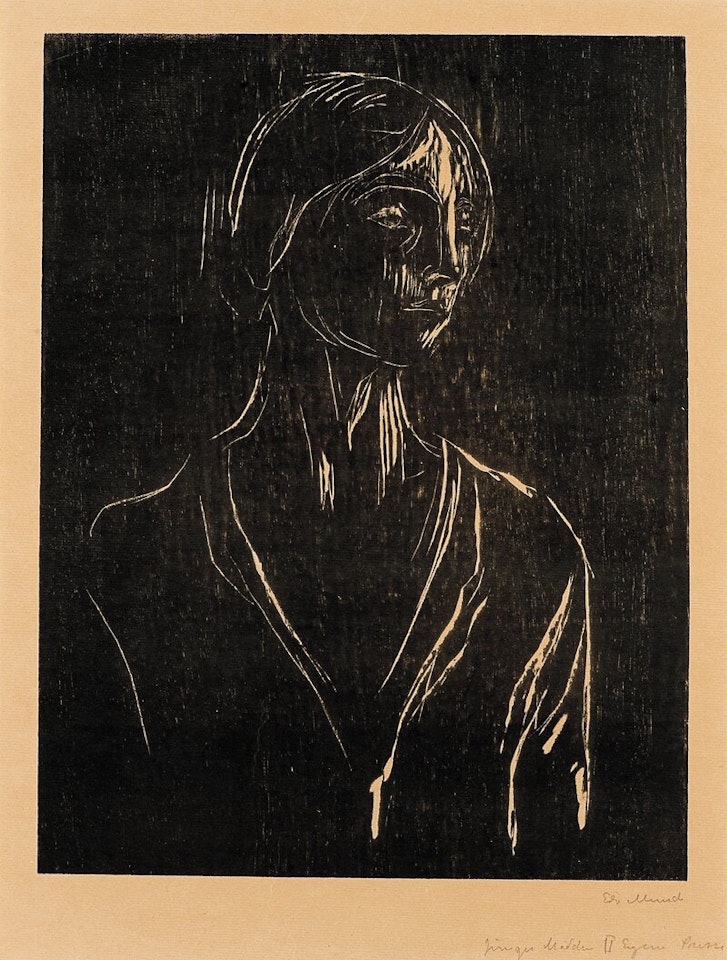 Birgitte I by Edvard Munch