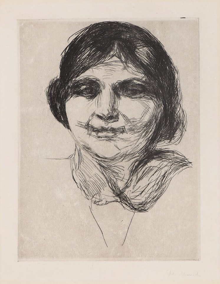 Celline Without Hat by Edvard Munch