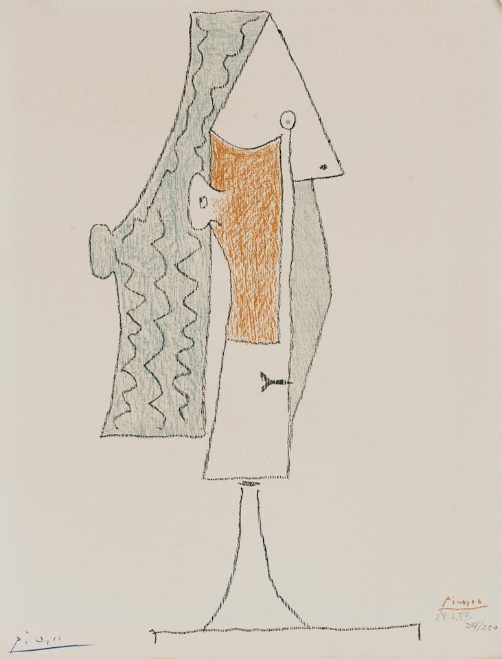 Woman"s Head by Pablo Picasso