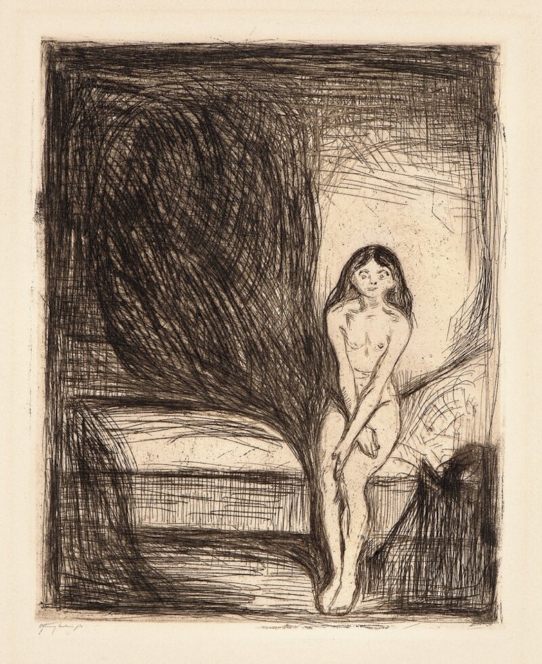 Puberty by Edvard Munch
