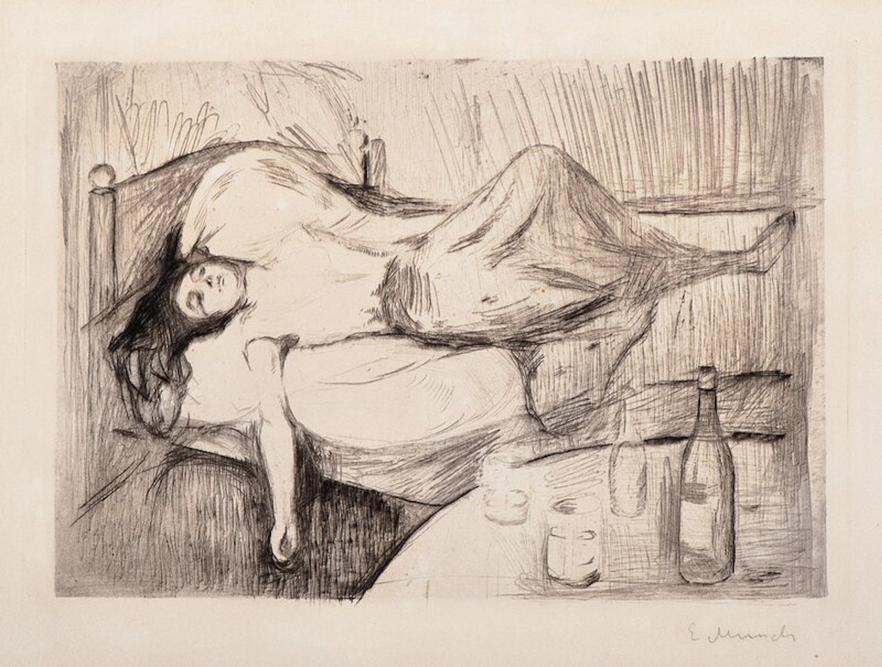 The Day After by Edvard Munch