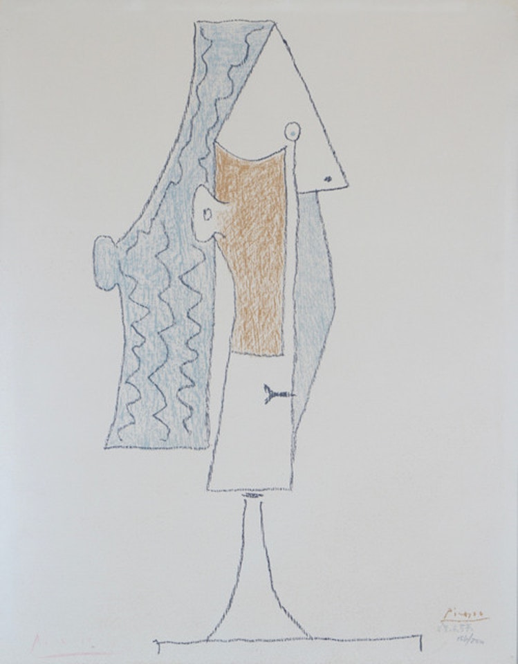 Kvinnehode by Pablo Picasso