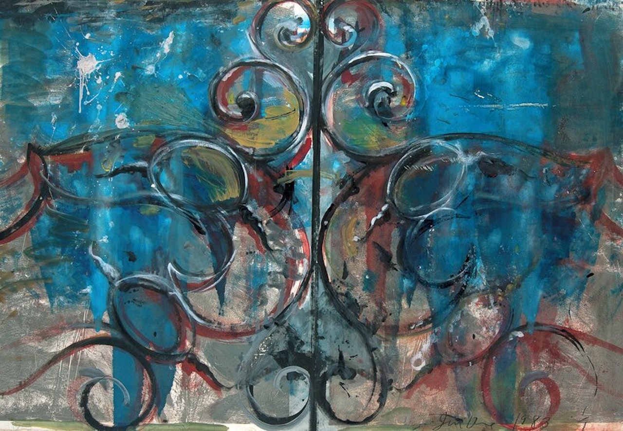 Monotype at Sidney Close III by Jim Dine