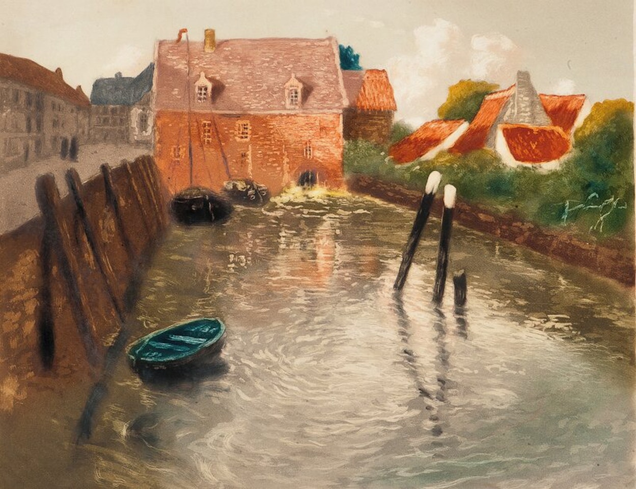 Lavvann by Fritz Thaulow