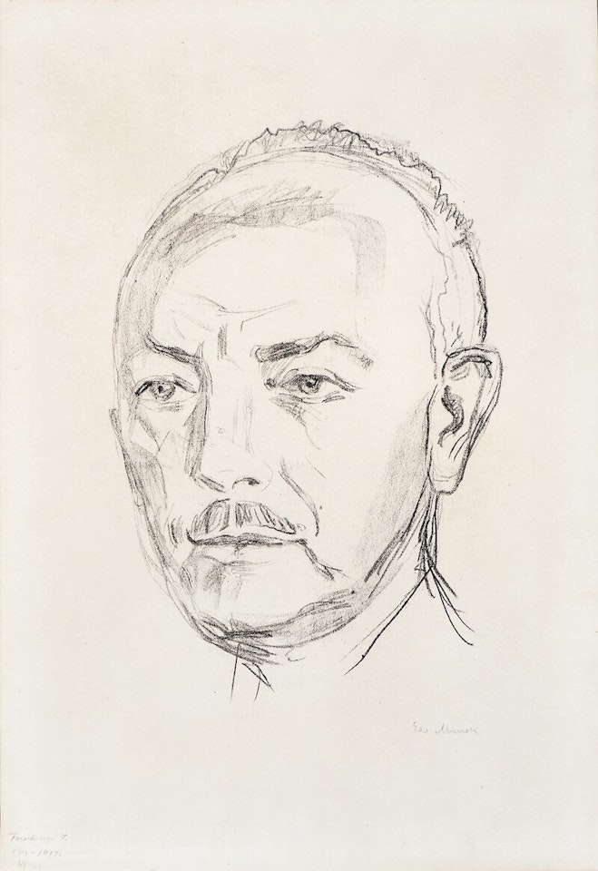 Richard Strauss by Edvard Munch