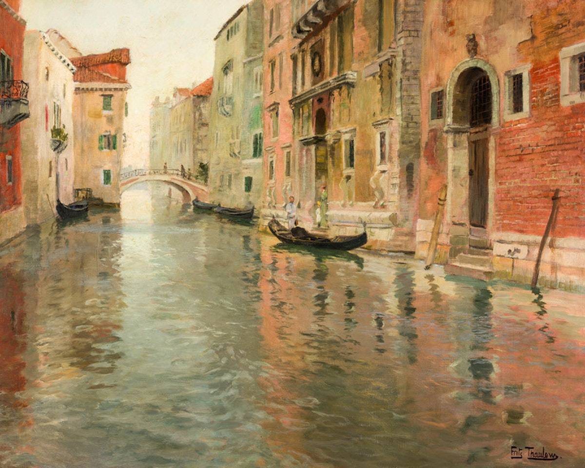 Fra Venezia by Fritz Thaulow