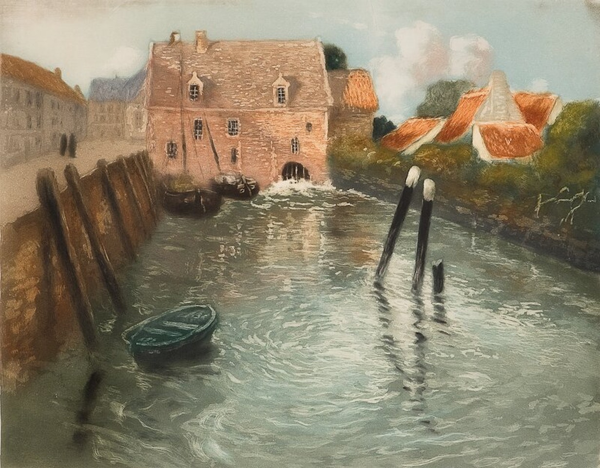 Lavvann by Fritz Thaulow