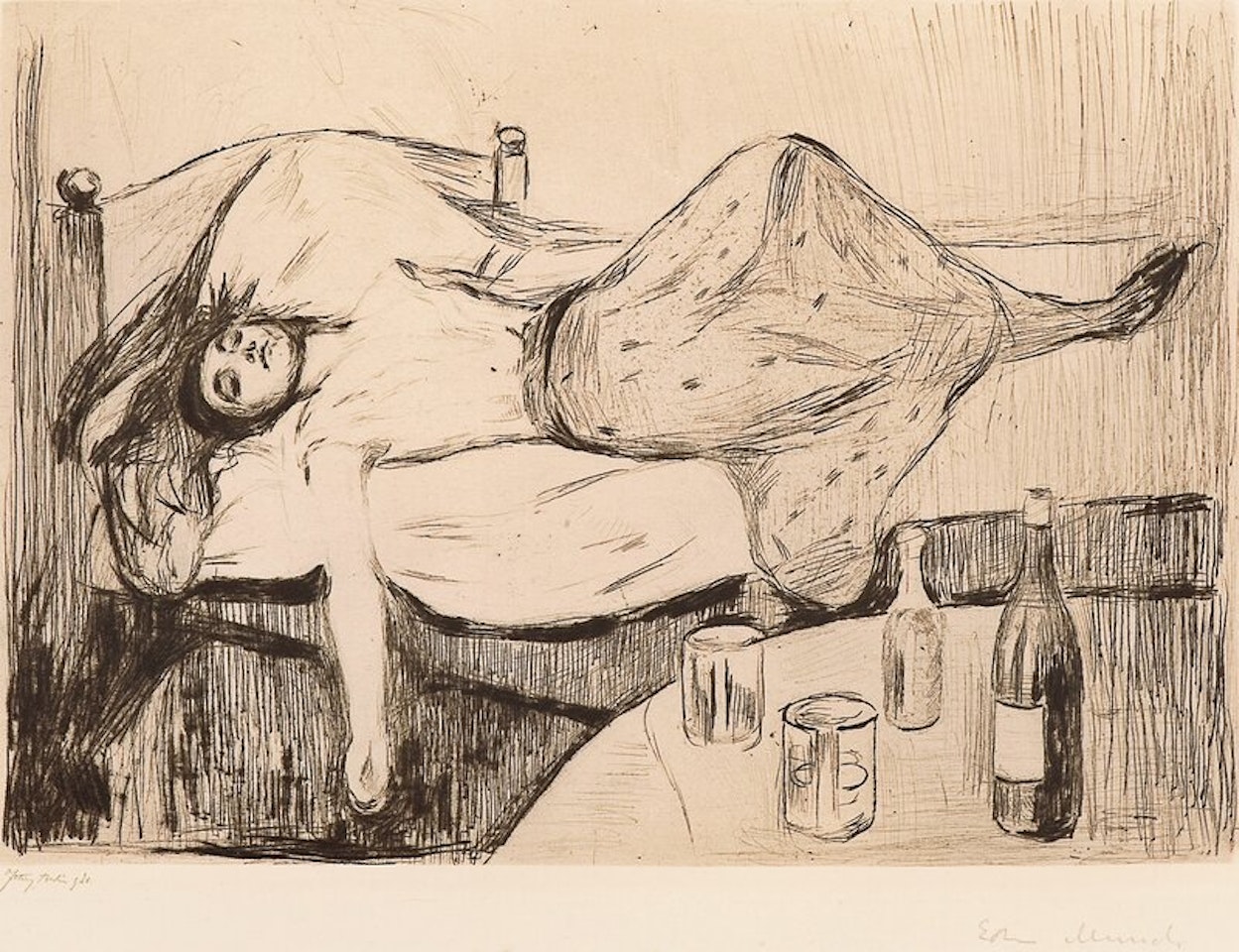 The Day After by Edvard Munch