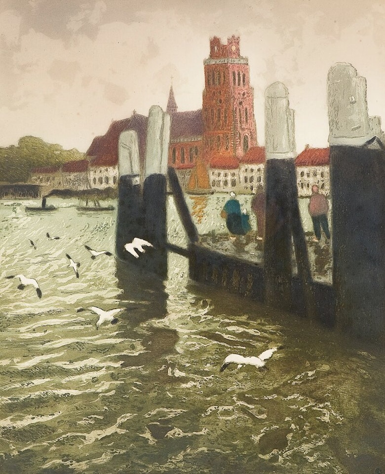 Måkene by Fritz Thaulow
