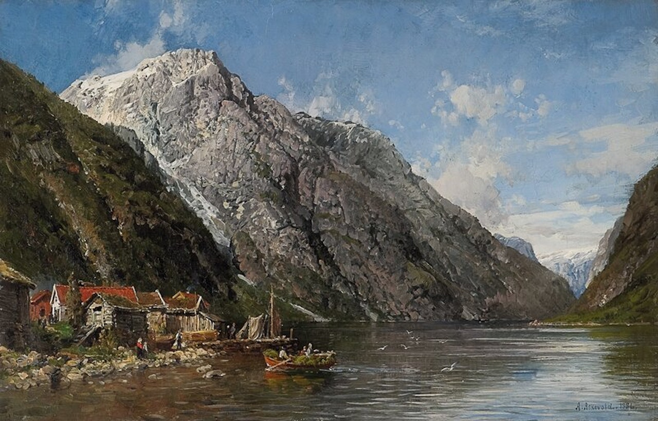 By Dalen in Nærøfiord by Anders Monsen Askevold