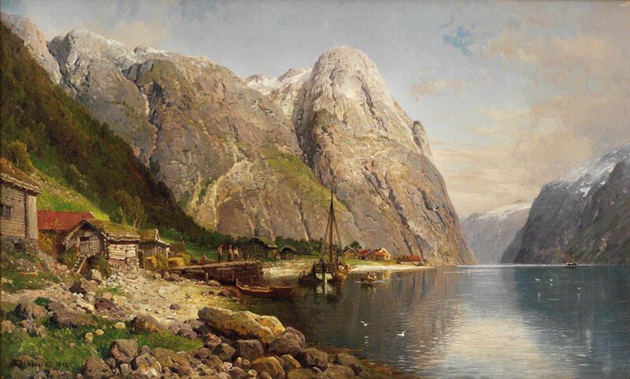 Fjordlandskap by Anders Monsen Askevold