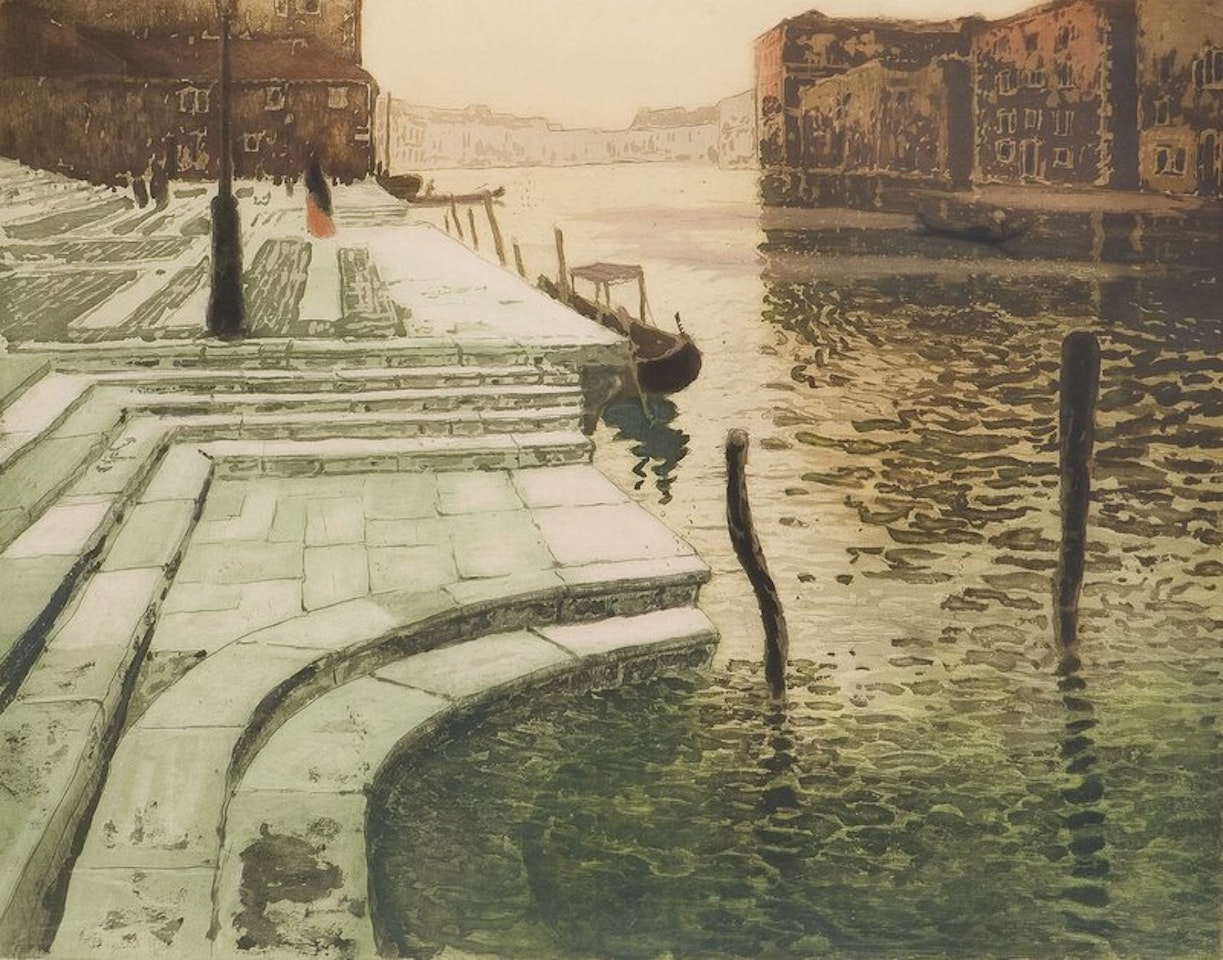 Marmortrappen by Fritz Thaulow