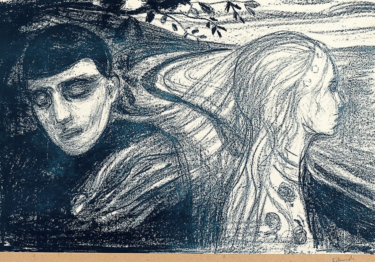 Separation II by Edvard Munch