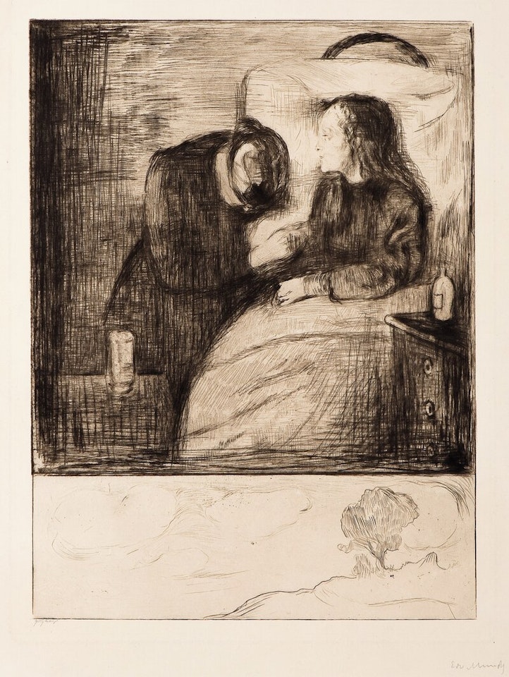 The Sick Child by Edvard Munch