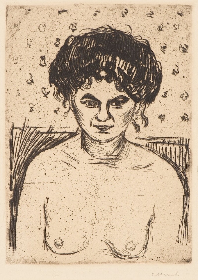 Prostitute by Edvard Munch