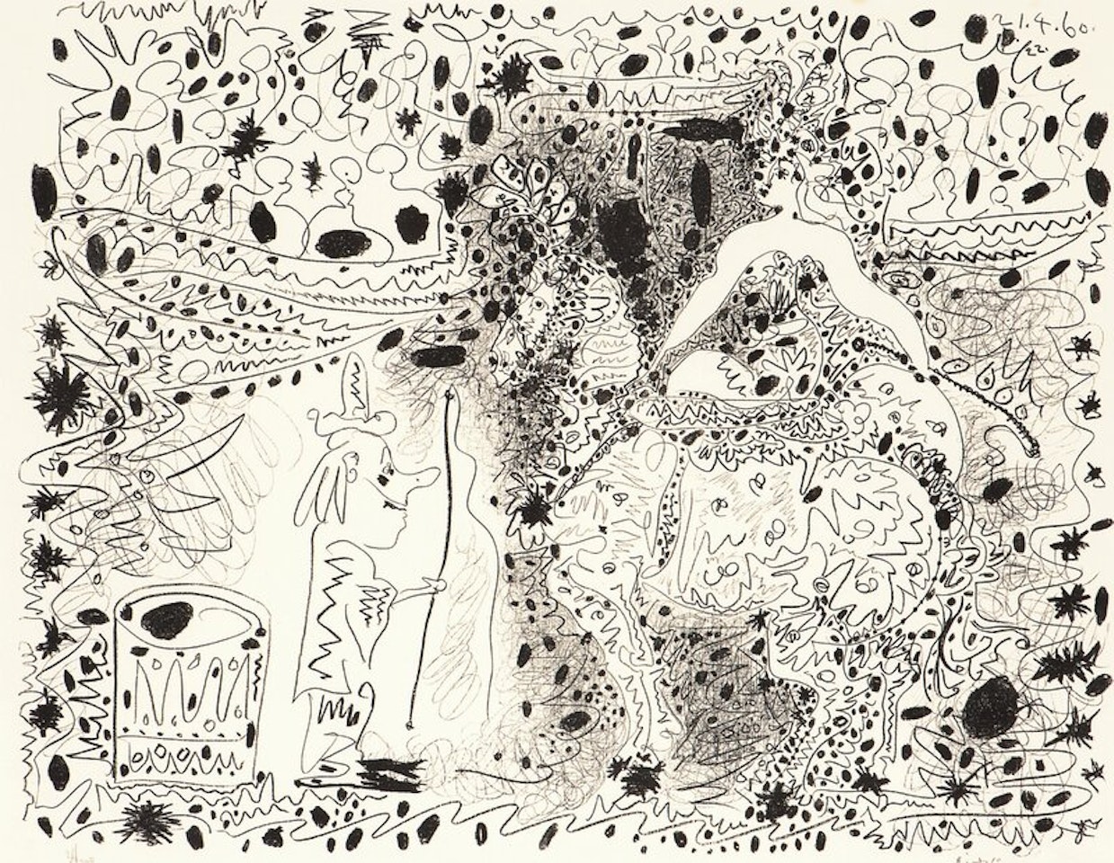 The Horsewoman by Pablo Picasso