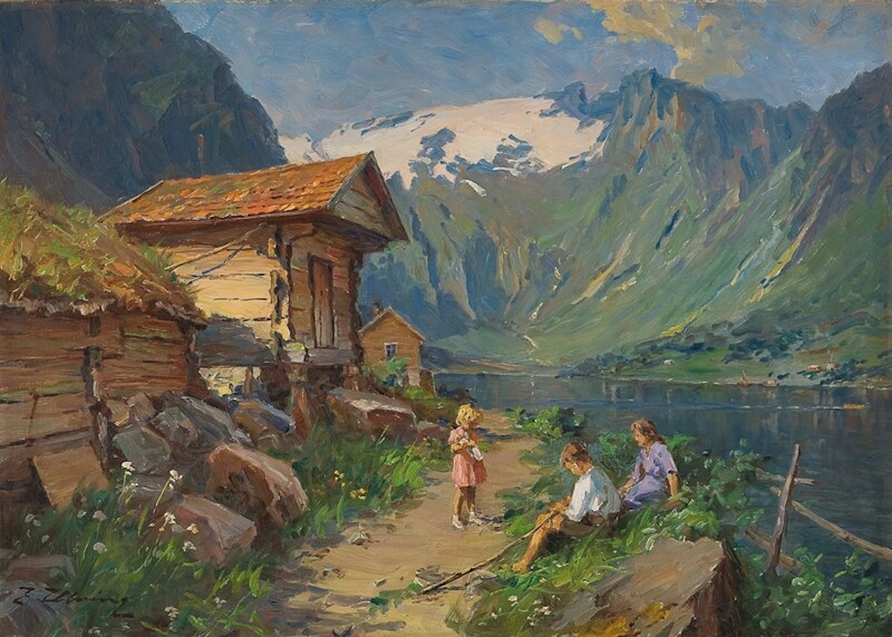 From Balestrand by Even Ulving