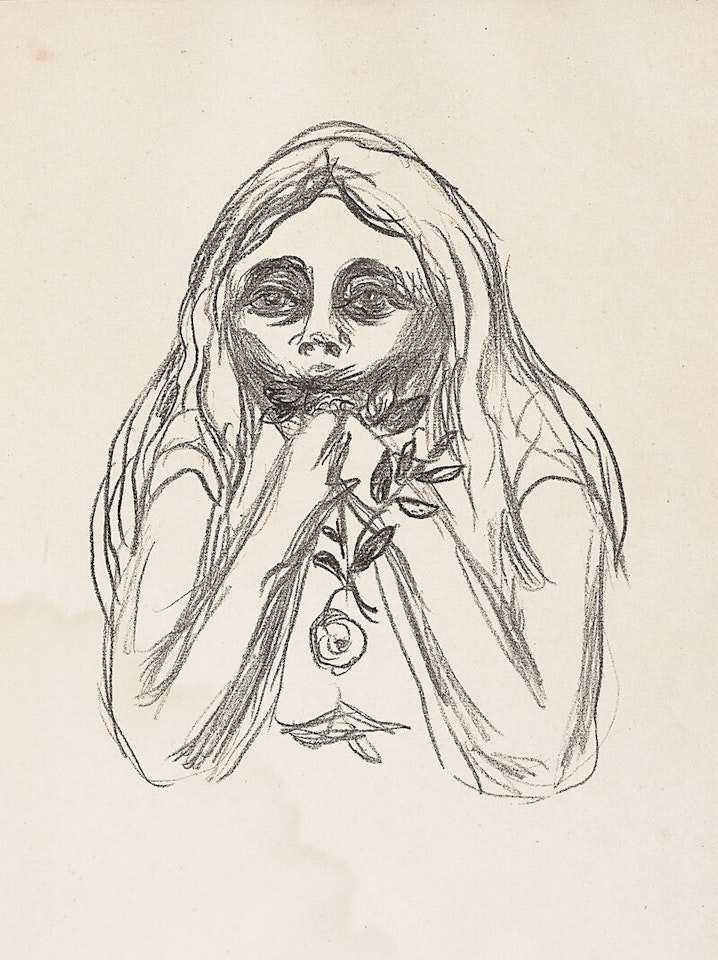 Omega\"s Eyes by Edvard Munch