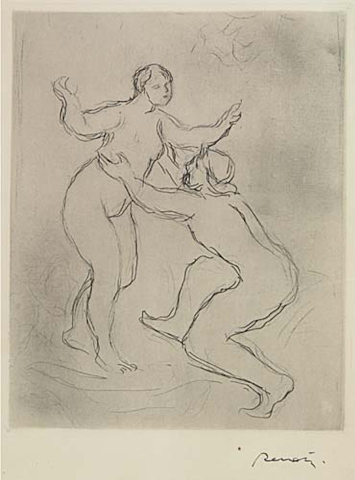Le Fleuve Scamandre (1re planche) by Pierre-Auguste Renoir