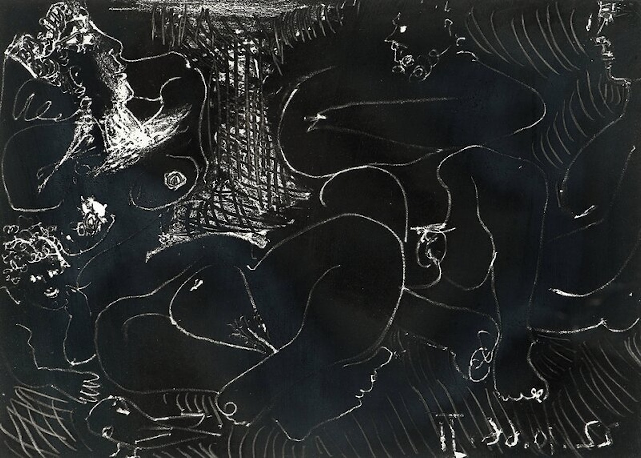 Nakne personer by Pablo Picasso