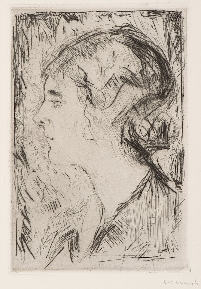 Hjørdis Gierløff by Edvard Munch