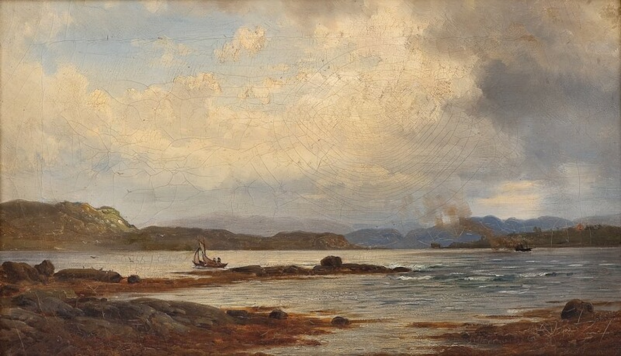 Fra Prestøen i Sundfjord by Anders Monsen Askevold