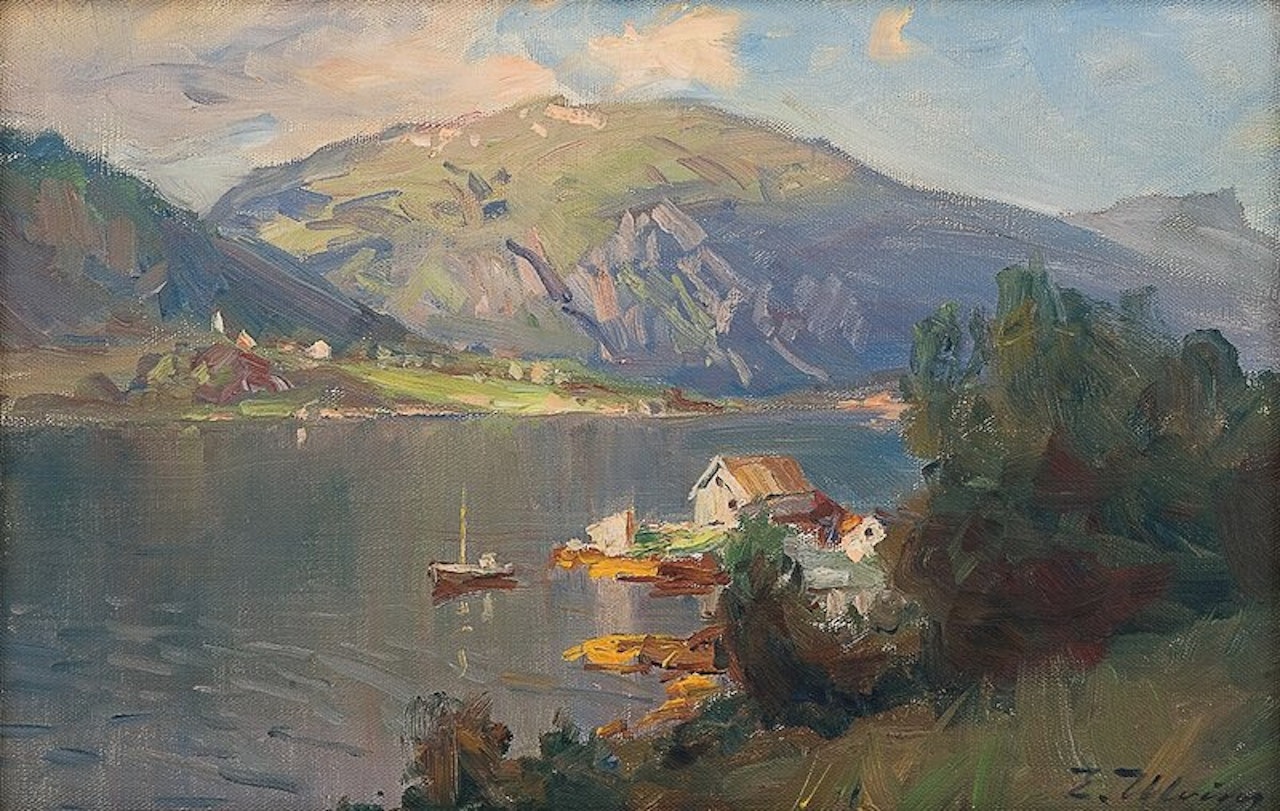 Ved Balholm, Sogn by Even Ulving