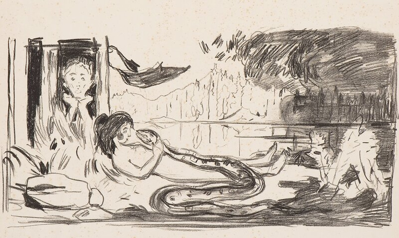 The Cloud by Edvard Munch