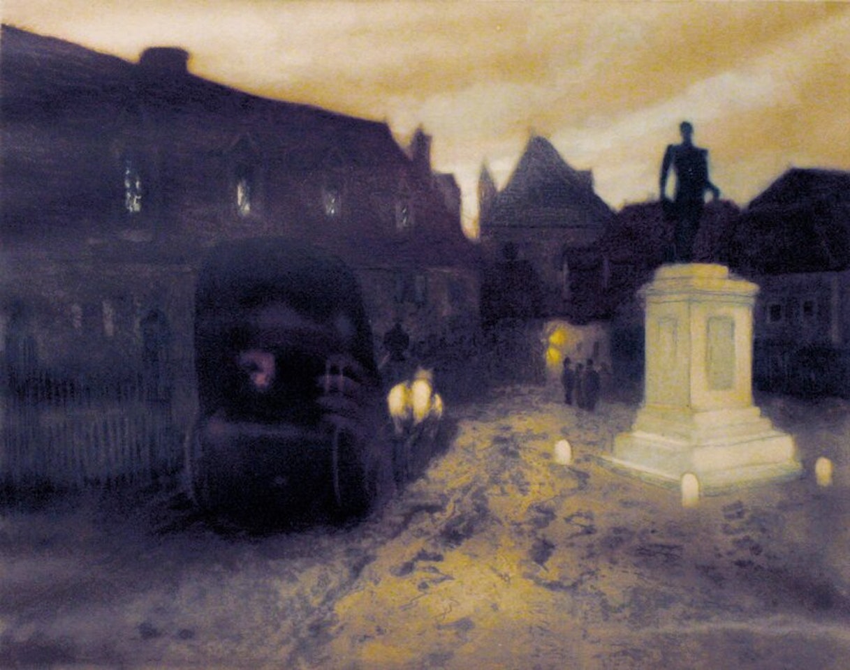 Diligencen by Fritz Thaulow