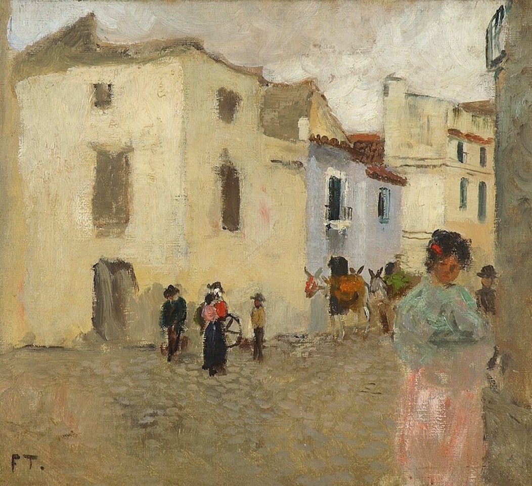 Gate i Cordoba by Fritz Thaulow