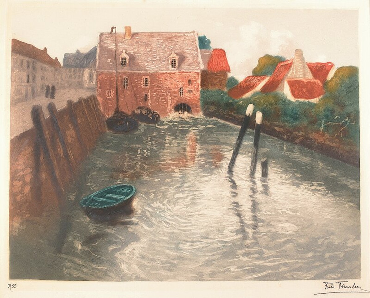 Lavvann by Fritz Thaulow