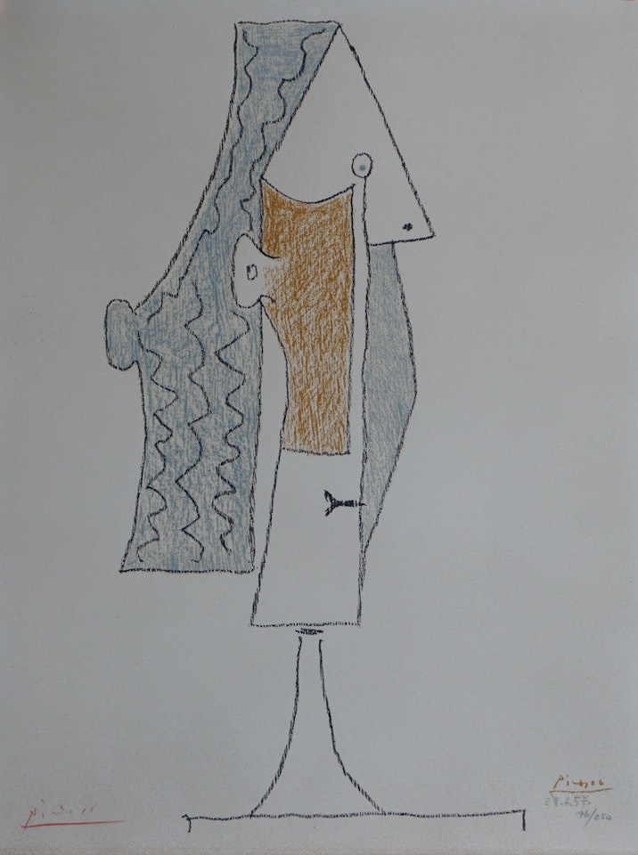 Kvinnehode by Pablo Picasso