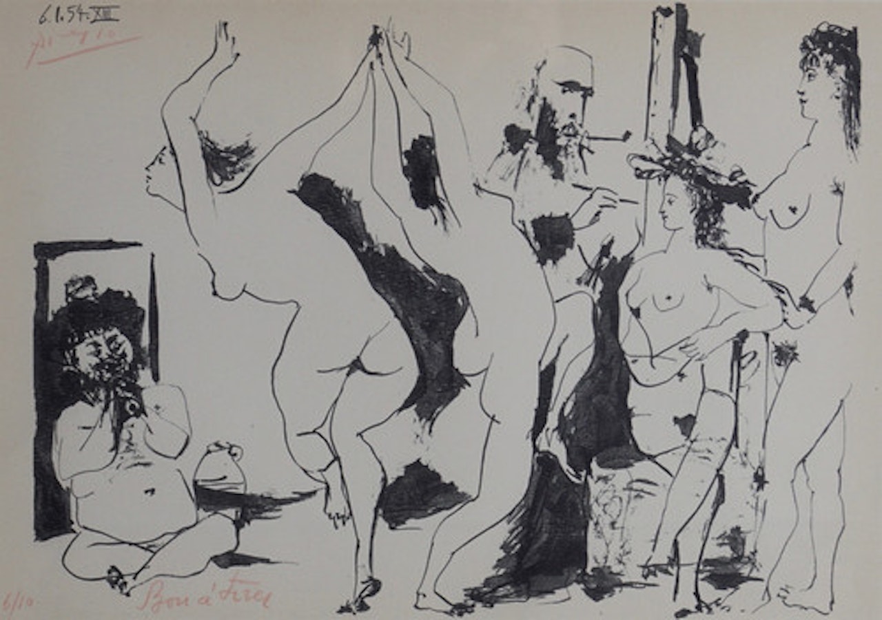 The studio by Pablo Picasso