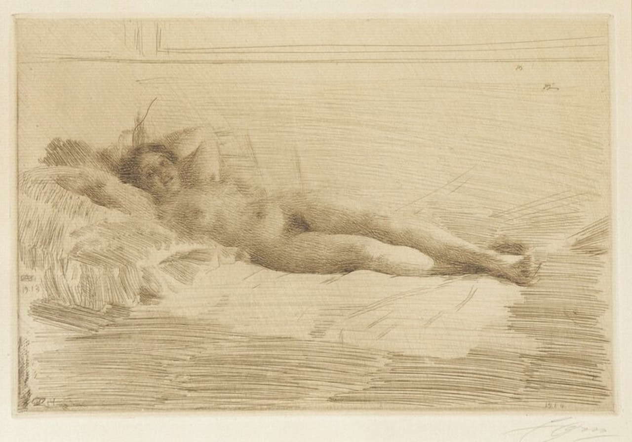 Elin by Anders Zorn