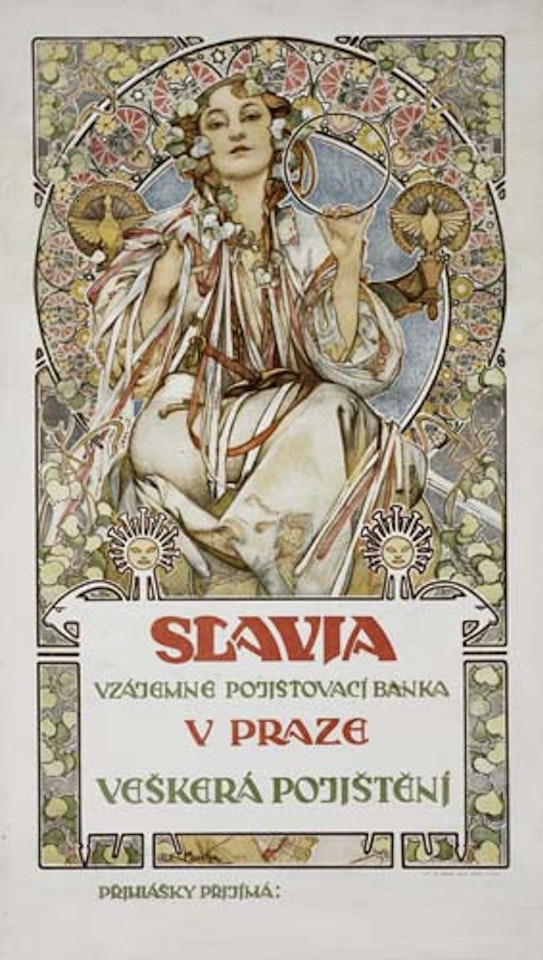 Slavia by Alphonse Mucha