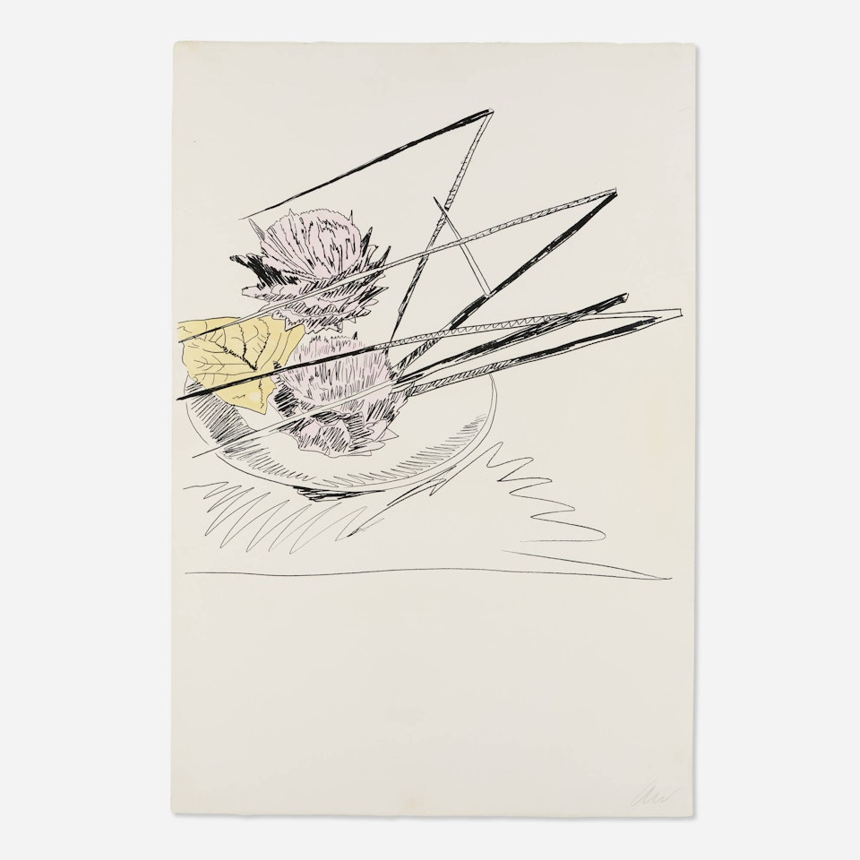Flowers (Hand-Colored) by Andy Warhol