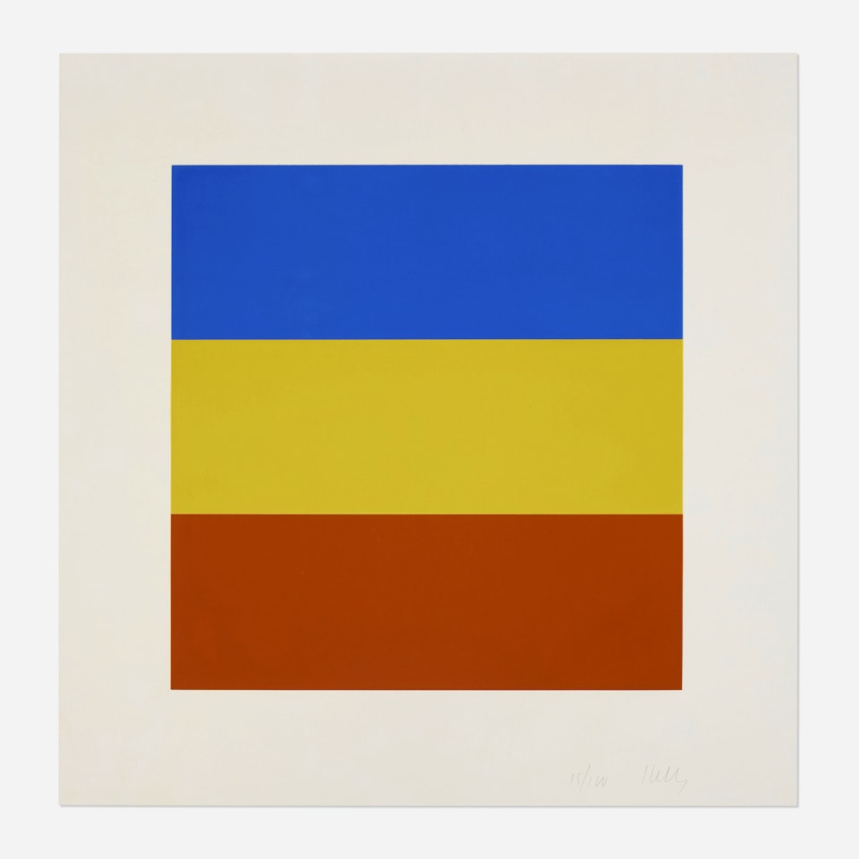 Blue, Yellow, Red by Ellsworth Kelly