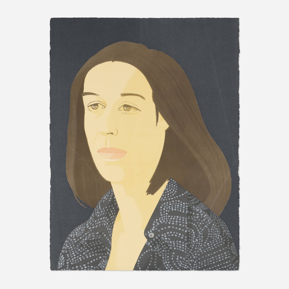 Ada Four Times 3 (from the Ada Four Times series) by Alex Katz