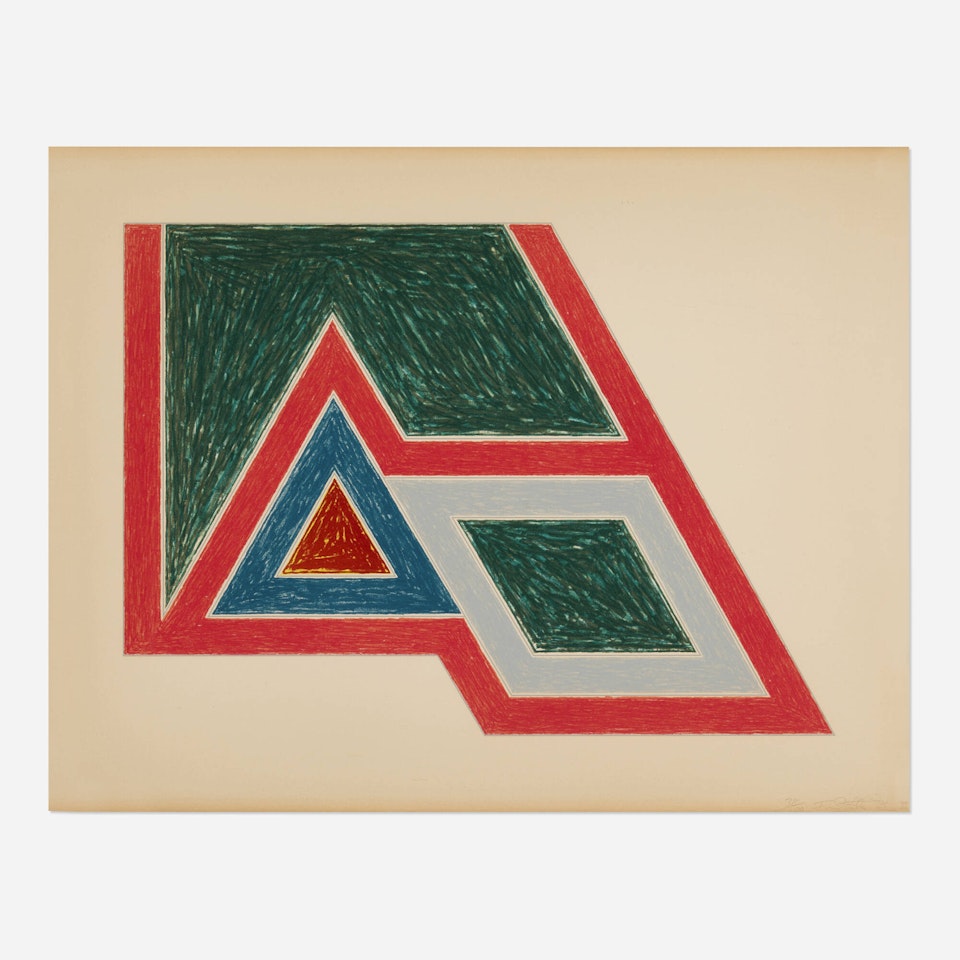 Sanbornville (from the Eccentric Polygons series) by Frank Stella