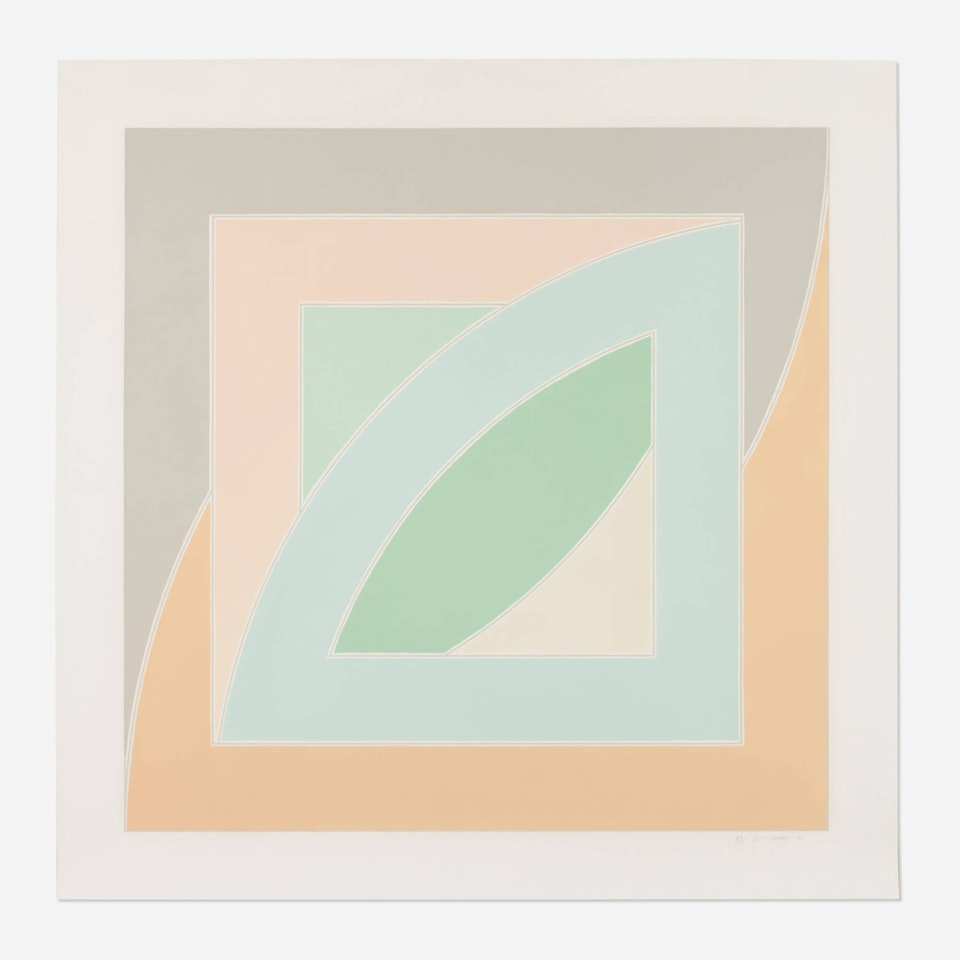 River of Ponds IV (from the Newfoundland series) by Frank Stella