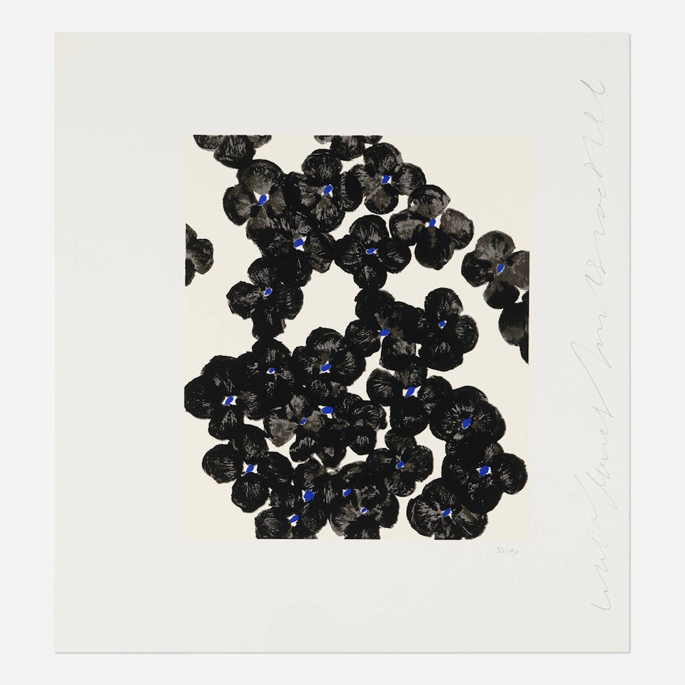 Wallflower 35 (from the Wallflowers portfolio) by Donald Sultan