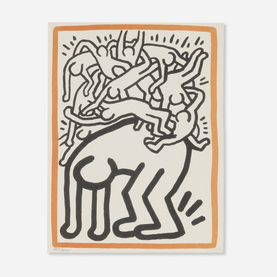 Fight AIDS Worldwide by Keith Haring